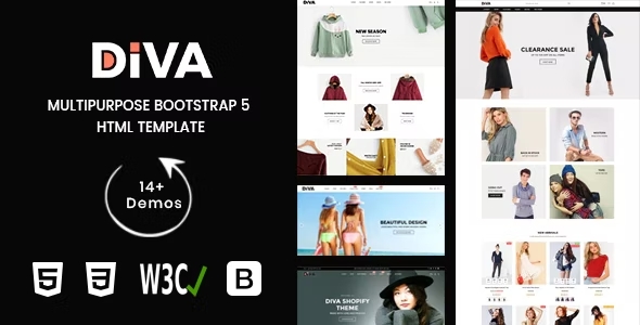 Diva eCommerce HTML Template