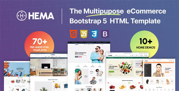 Hema eCommerce HTML Template