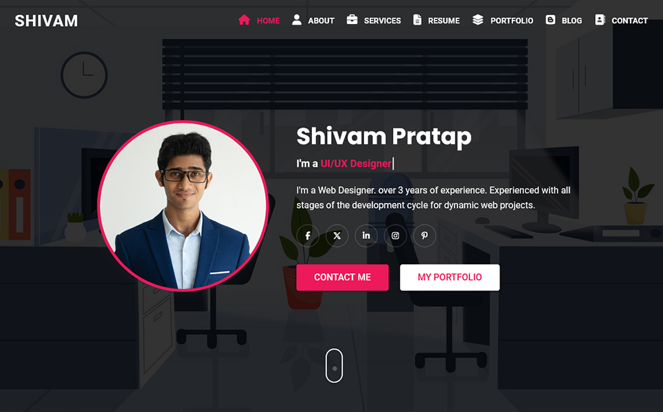 Shivam - Personal Portfolio
